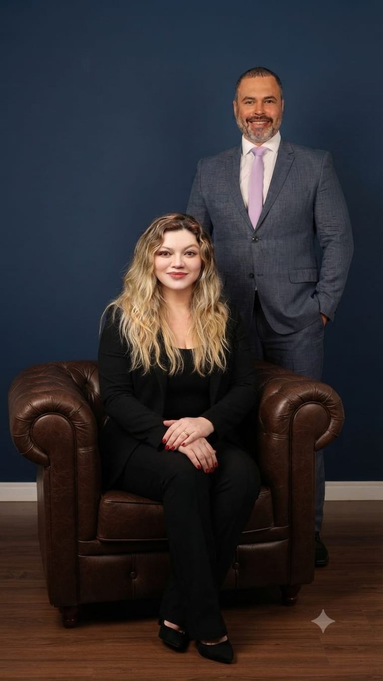 Denise Mereles Sanches e Renato Sanches, sócios fundadores